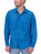 ExOfficio Heren Air Strip Long Sleeve (Deep Water)