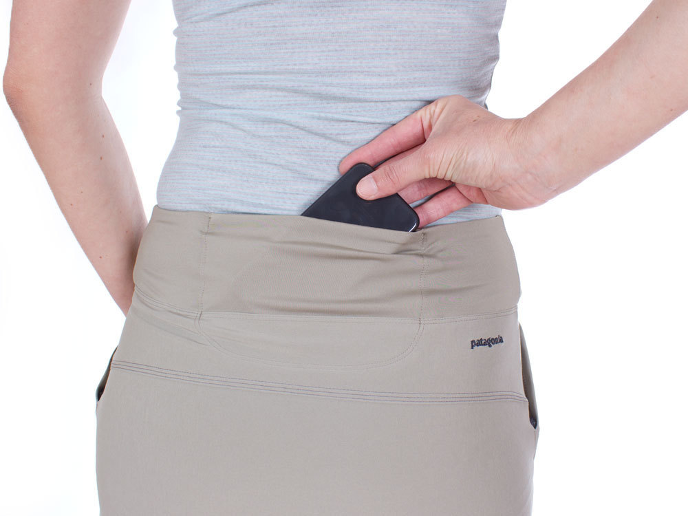 Patagonia Women's Tech Fishing Skort (Shale) Skirt