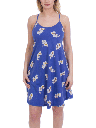 Patagonia Edisto Dress (Mariposa Lily: Imperial Blue)