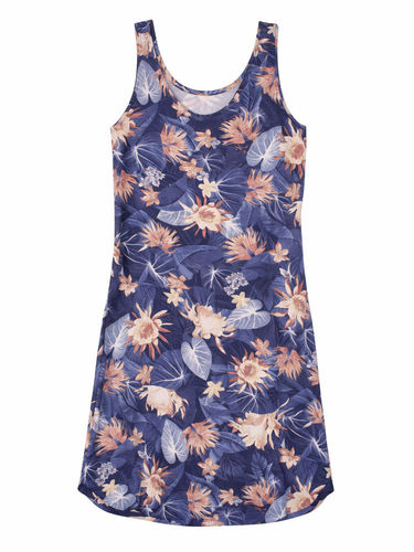 Patagonia Wm's Magnolia Spring Dress - Yosemite Natives: Railroad Blue