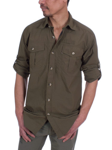 Pinewood Heren Namibia Shirt (Green)