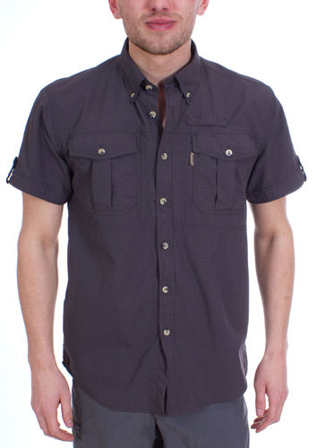 Pinewood Men's Botswana Shirt (Anthracite)