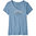 Patagonia Dames Raindrop Peak Organic V-Neck T-Shirt (Railroad Blue)