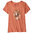 Patagonia Dames Harvest Haul Organic V-Neck T-Shirt (Quartz Coral)