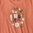 Patagonia Dames Harvest Haul Organic V-Neck T-Shirt (Quartz Coral)