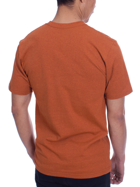 Patagonia Men s Shop Sticker Responsibili Tee Copper Ore Tee