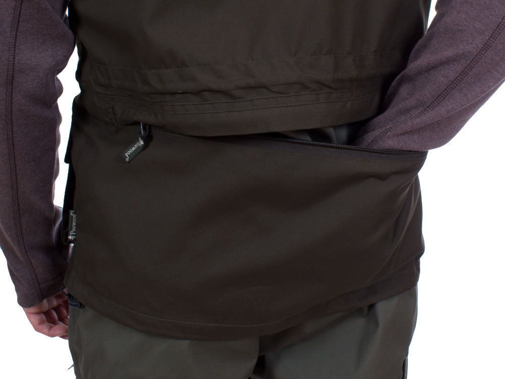 Pinewood Tiveden Mens Outdoor Vest Green