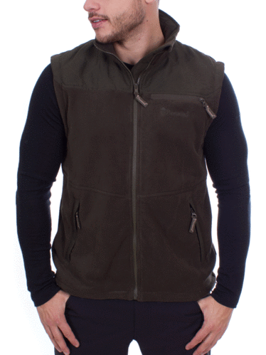 Goodwill Verwacht het tot nu Pinewood Finnveden Fleece Vest (Green)Outdoor Fleece Jacket