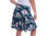 Royal Robbins Essential Tencel Skirt (Ink Blue Pattern)