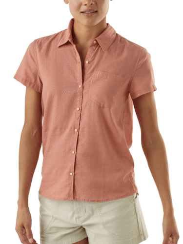 Patagonia Dames LW A/C Top (Flora Pink)