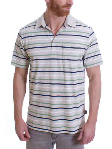 Patagonia Squeaky Clean Polo (Terrain Multi: Tailored Grey)