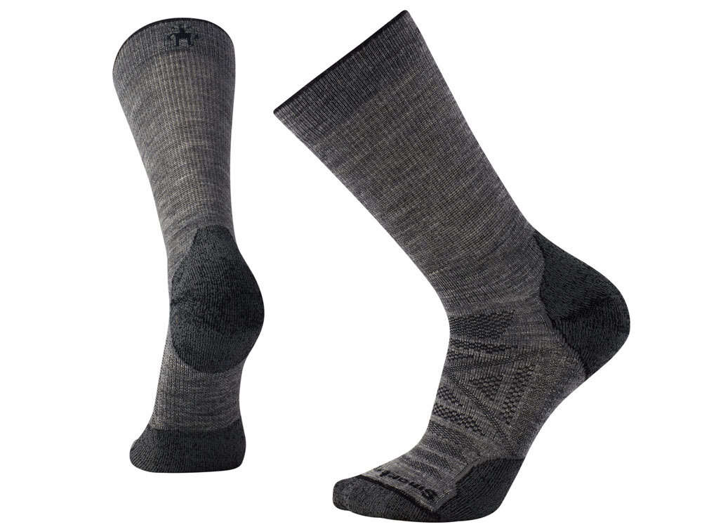 SmartWool PhD Outdoor Light Crew (Medium Gray)