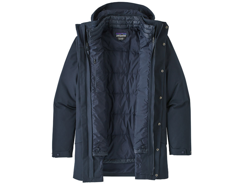 Patagonia Men s Tres 3 in 1 Parka New Navy Insulating Jacket