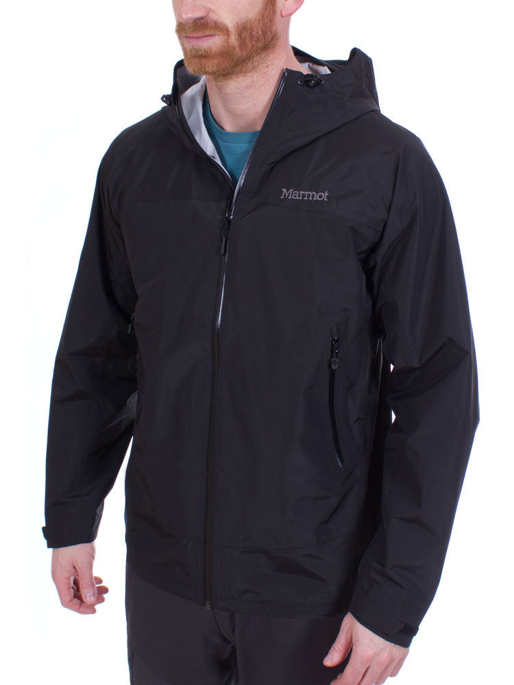 Marmot Men s Eclipse Jacket Black Lightweight Breathable Rainjacket