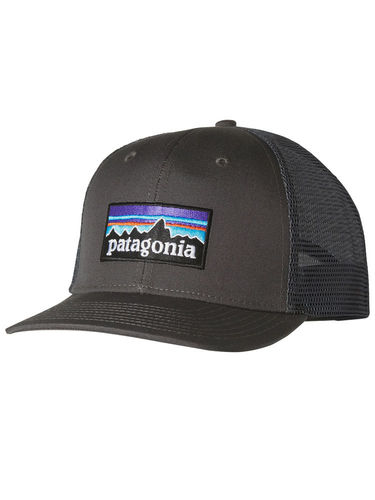 Patagonia P-6 Logo Trucker Hat (Forge Grey)