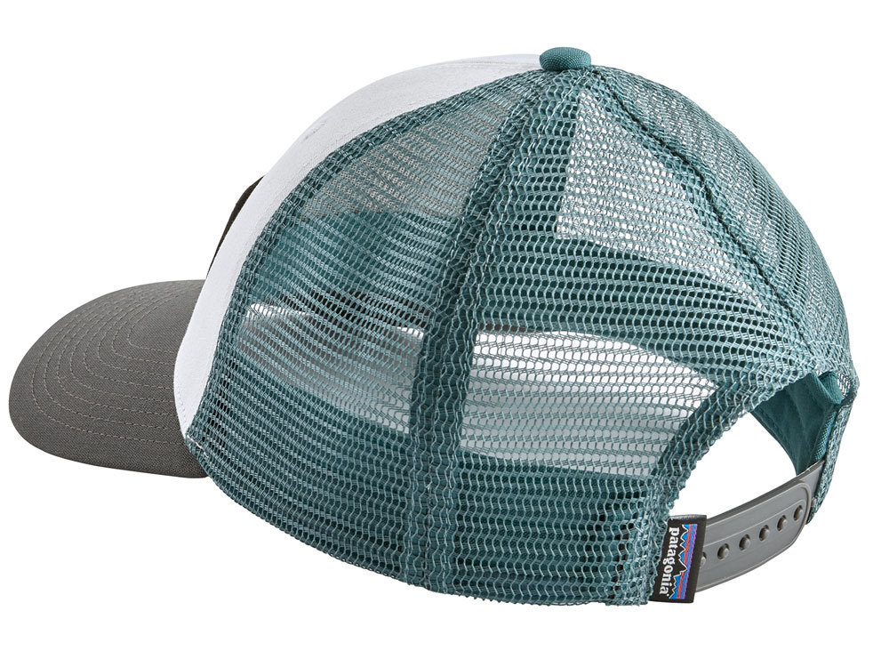 Patagonia shop sticker patch lopro trucker hat cheap