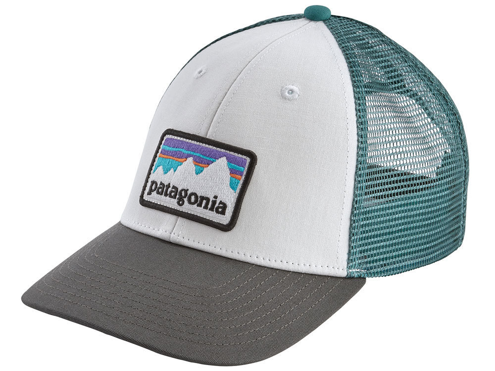 White patagonia hat store