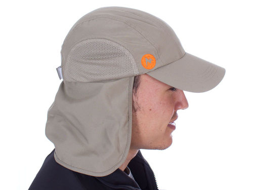 Marmot Simpson Convertible Hiking Cap Desert Khaki Outdoor Apparel