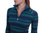 Smartwool Women's NTS Mid 250 Pattern 1/4 Zip (Peacock Margarita)