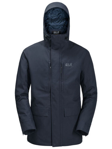 vers Houden lip Jack Wolfskin Heren West Coast Jacket (Night Blue) Winter Outdoor Jas