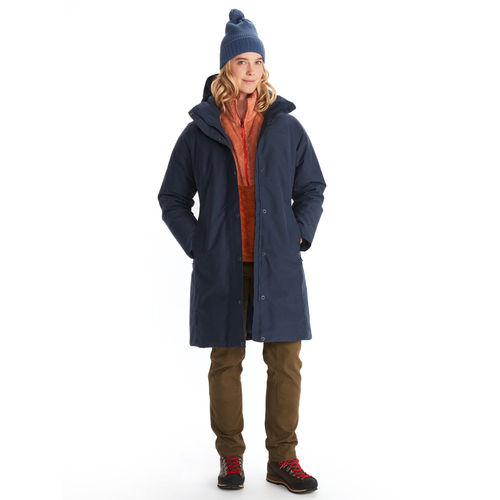 Marmot Women s Chelsea Coat Arctic Navy Down Filled Wintercoat