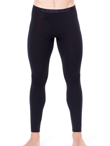 Icebreaker Heren 200 Oasis Legging with Fly (Black)