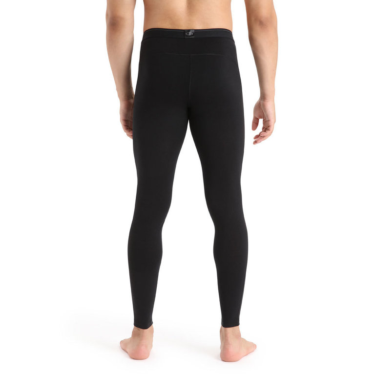 Icebreaker Kids 200 Oasis Leggings Black Kid's base layer bottoms