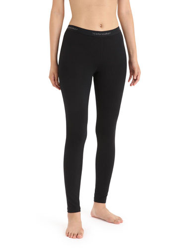 Icebreaker Dames 200 Oasis Leggings (Black)