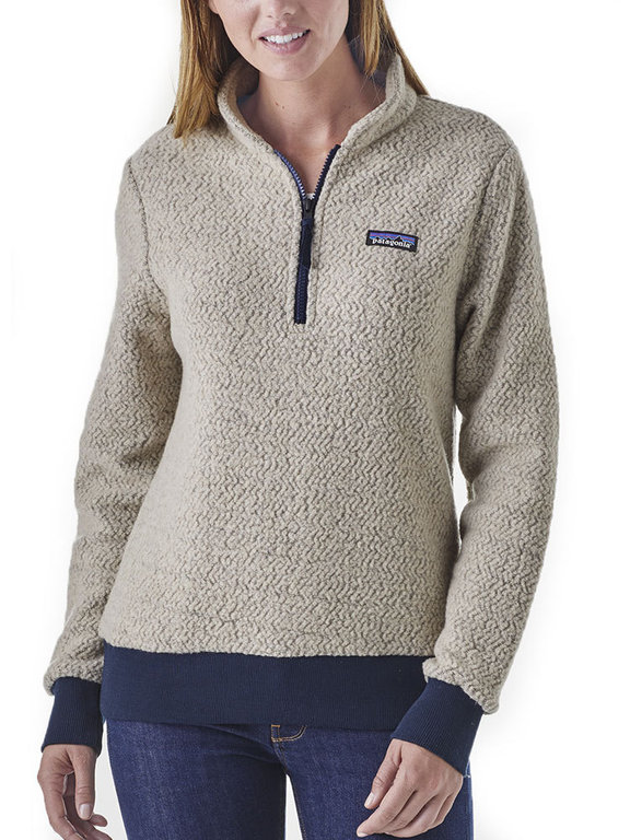 Patagonia Women's Woolyester Fleece P/O (Oatmeal) Pullover