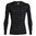 Icebreaker Men's 200 Oasis LS Crewe (Black Stripe)