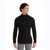 Icebreaker Men's 200 Oasis LS Half Zip (Black)