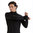 Icebreaker Heren 200 Oasis LS Half Zip (Black)