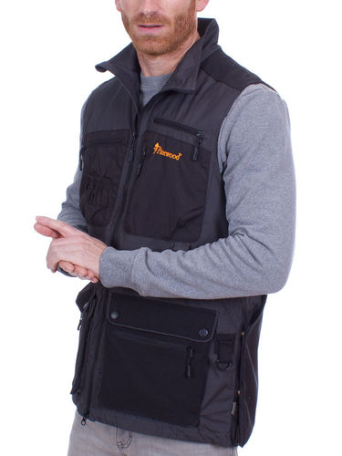 Pinewood New Dog Sports Vest (Dark Anthracite/ Black)