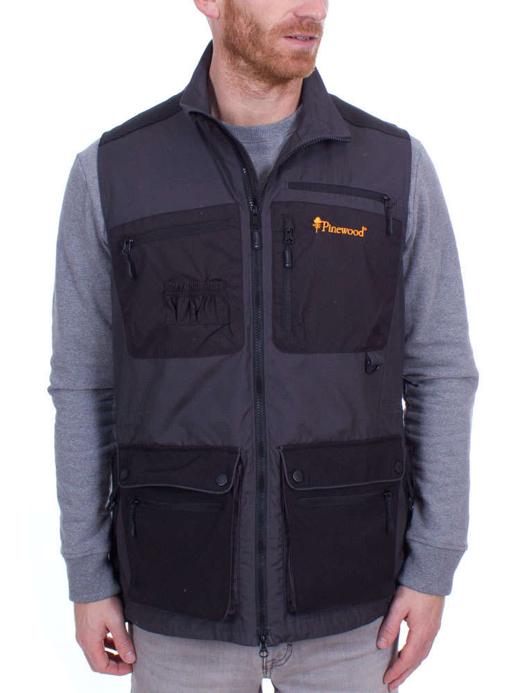 Pinewood New Dog Sports Vest (Dark Anthracite/ Black)