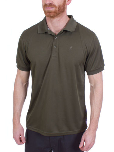 Pinewood Heren Polo Shirt Ramsey Coolmax (Green)