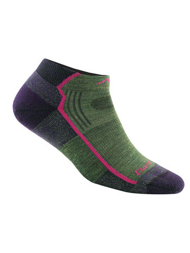 Darn Tough Women's No Show Hiker (Moss Heather)