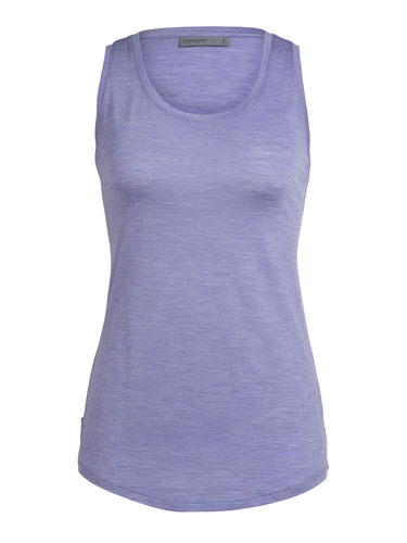 Icebreaker Women's Sphere Tank (Orchid Heather)