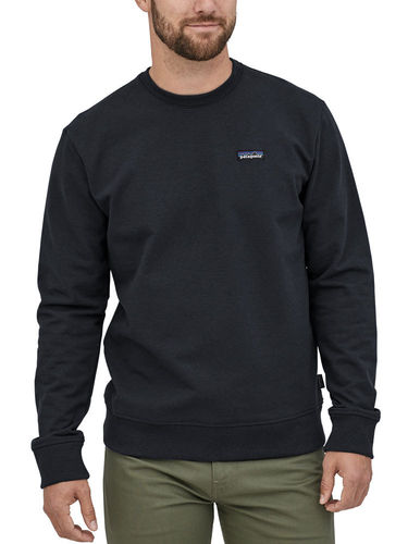 Patagonia Heren P-6 Label Uprisal Crew Sweater (Black)