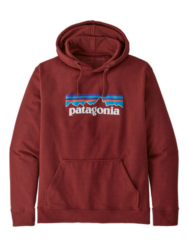 Patagonia Men's P-6 Logo Uprisal Hoody (Barn Red)