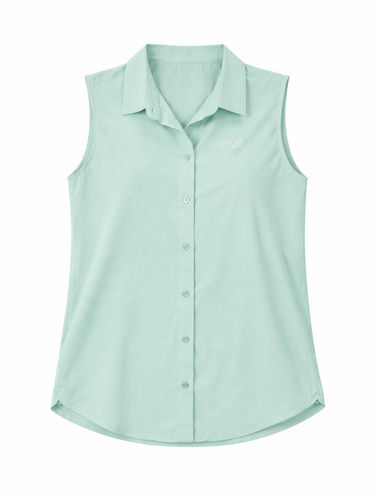 Jack Wolfskin Women's Sonora Sleeveless Shirt - Light Jade