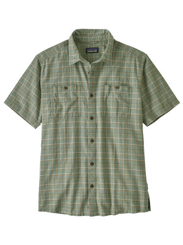 Patagonia Heren Back Step Shirt (Harvester: Elwood Green)