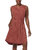 Royal Robbins Spotless Traveler Tank Dress (Terracotta Geo Dot Print)