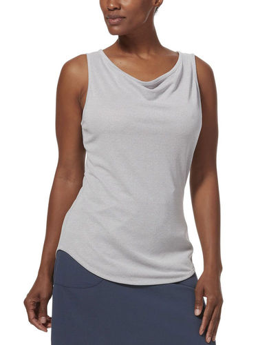 Royal Robbins Dames Multi-Way Knit Tank (Light Pewter Heather)