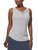 Royal Robbins Women's Multi-Way Knit Tank (Light Pewter Heather)