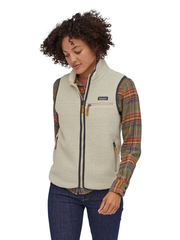 Patagonia Women's Retro Pile Vest (Pelican) Fleece