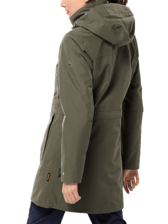Jack Wolfskin Women s Ottawa Coat Granite 3 in 1 Insulating Jacket