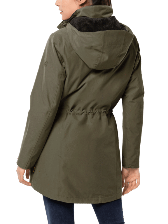 Jack wolfskin madison avenue parka best sale dames