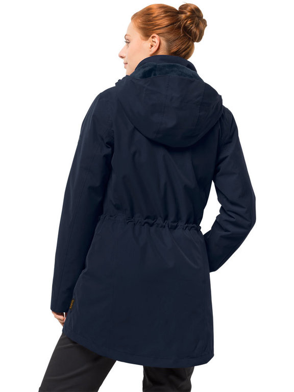 Jack wolfskin madison avenue coat hotsell midnight blue