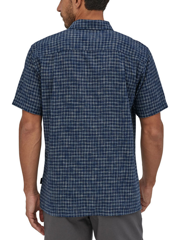 Patagonia Men s Back Step Shirt Trails Stone Blue Outdoor Shirt