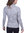 Smartwool Dames Merino 250 Baselayer Pattern 1/4 Zip (Light Gray Traced Dahlia)